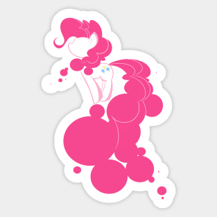 Bubbly Pink Sticker